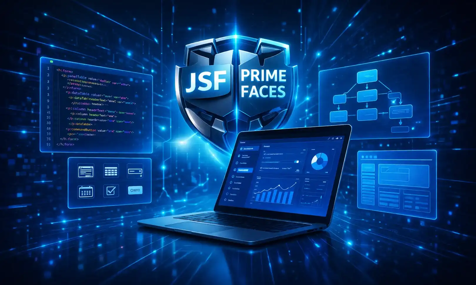 Developing with JSF Prime Faces