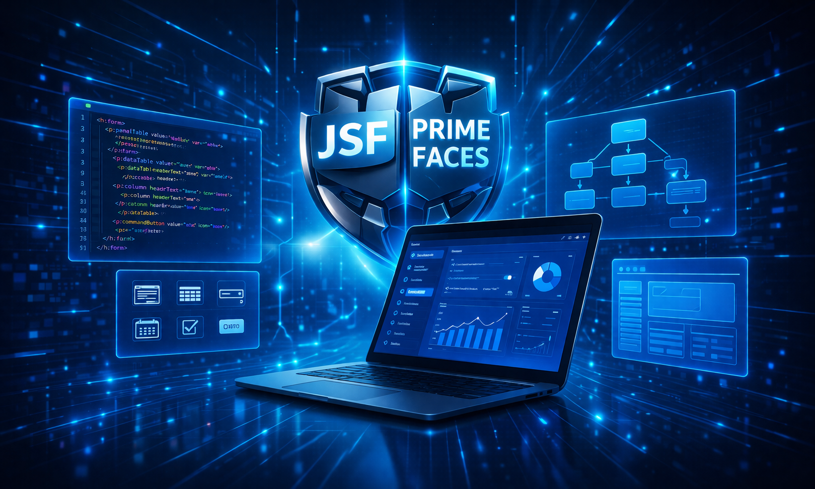 Developing with JSF Prime Faces